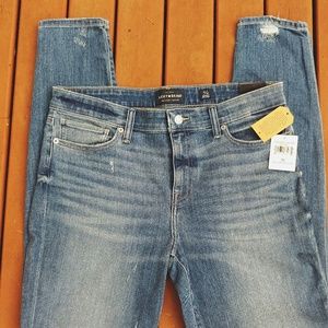 NWT Lucky Brand Ava Mid Ride Skinny Jeans 12/31